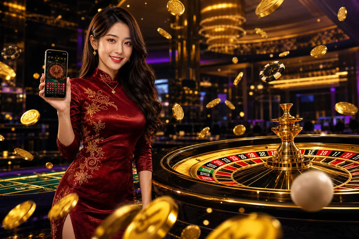 kaki33 Casino meja baccarat dealer langsung